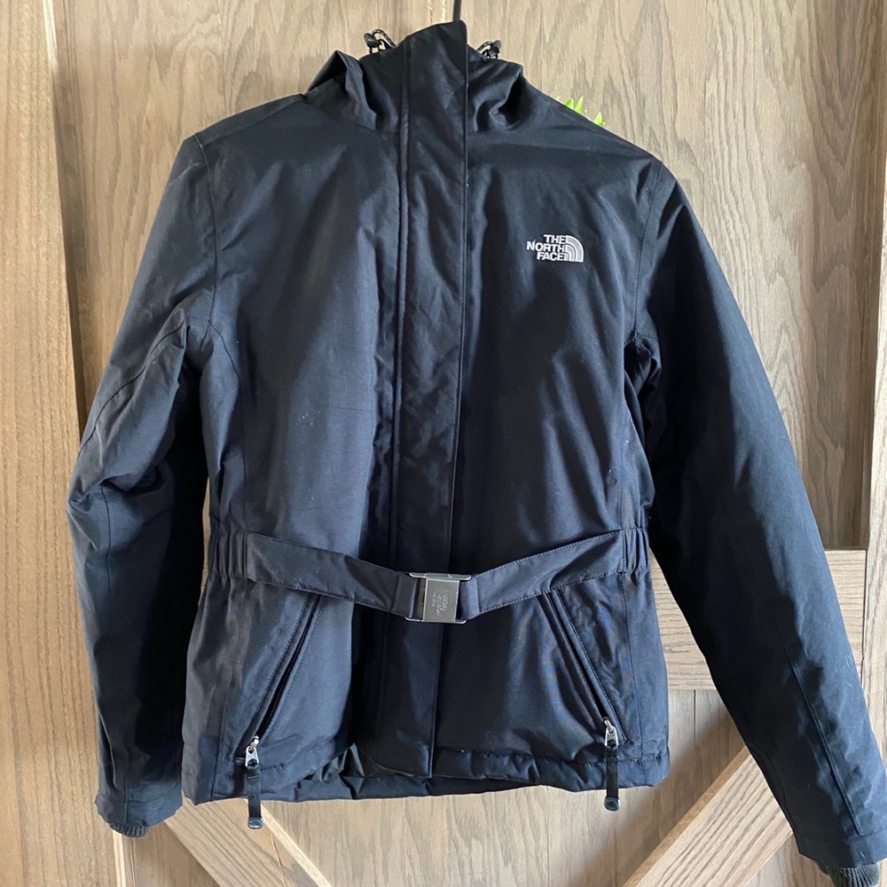 The North Face Down Jacket with Belt